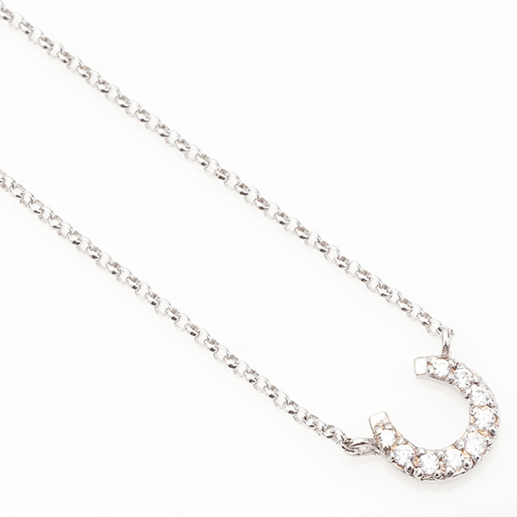 ネックレス シルバー925製 キュービックジルコニア | アクセサリーショップPIENA | 詳細画像1 
