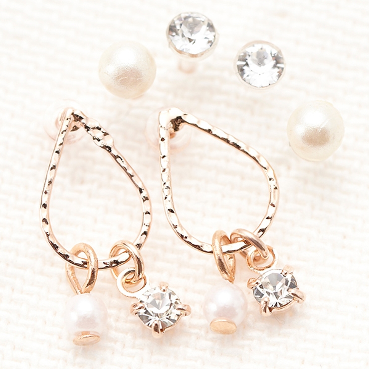 レディース スタッドピアス セット | アクセサリーショップPIENA | 詳細画像1 