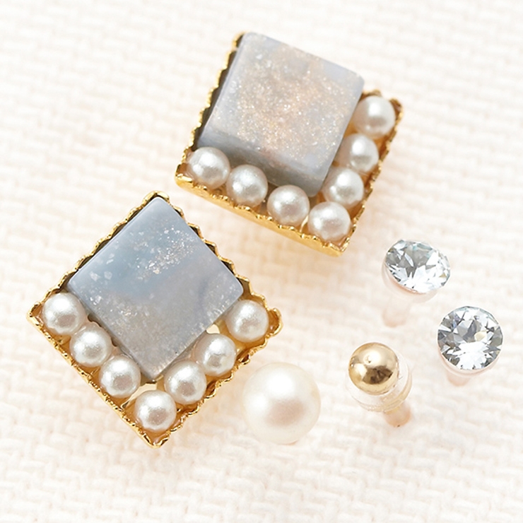 レディース スタッドピアス セット | アクセサリーショップPIENA | 詳細画像1 