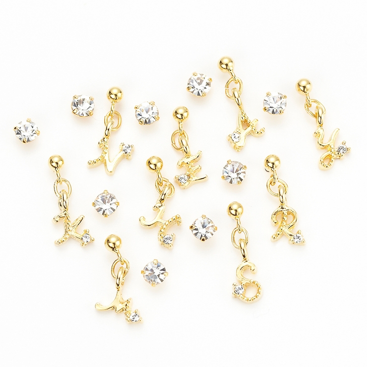 レディース スタッドピアス チタン製ポスト | アクセサリーショップPIENA | 詳細画像1 