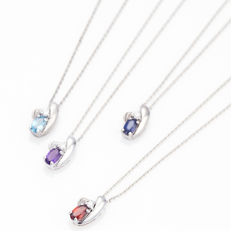 レディースネックレス シルバー925製 低アレルギー | アクセサリーショップPIENA | 詳細画像1 