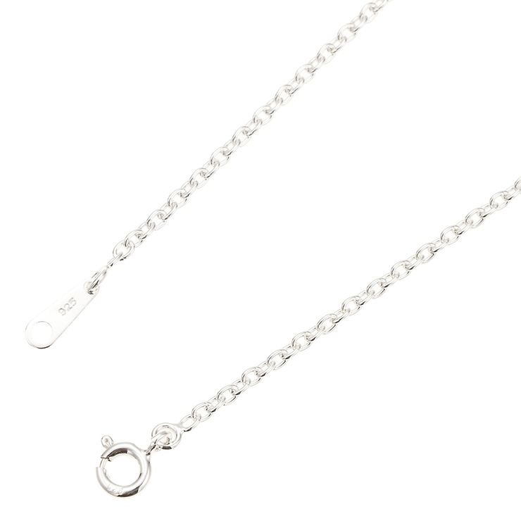 アラベスクハートのプレートペアネックレスセット キュービックジルコニア CZ | アクセサリーショップPIENA | 詳細画像8 