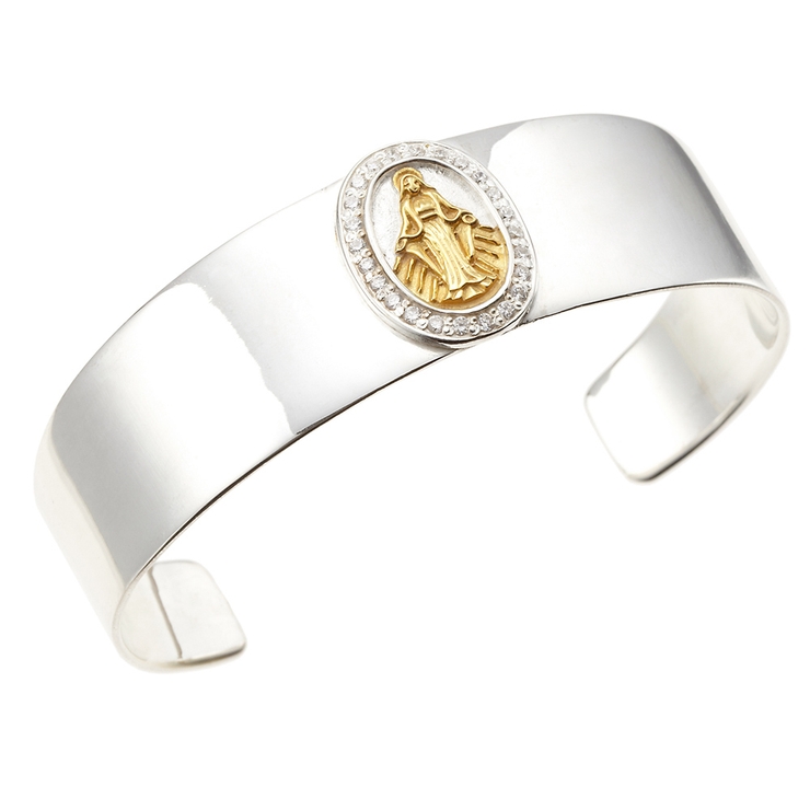 (激渋) シルバー925バングル　マリア　トライバル Garden of Eden｜ホルダー バングルHOLDER BANGLE シルバー925