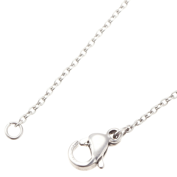 エメラルドベビーリングネックレス 天然石 低金属アレルギー | アクセサリーショップPIENA | 詳細画像6 