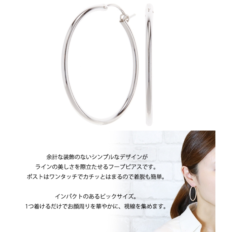 未使用のスクロールフープ2個セット・シルバー925製のピアス4