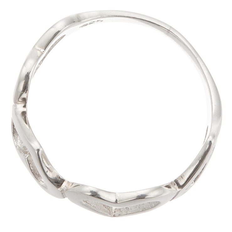 透かしハートフレームリング シルバー925製 シンプル | アクセサリーショップPIENA | 詳細画像5 