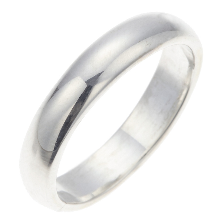 シルバー925製 シンプルラウンドリング 甲丸 | アクセサリーショップPIENA | 詳細画像4 