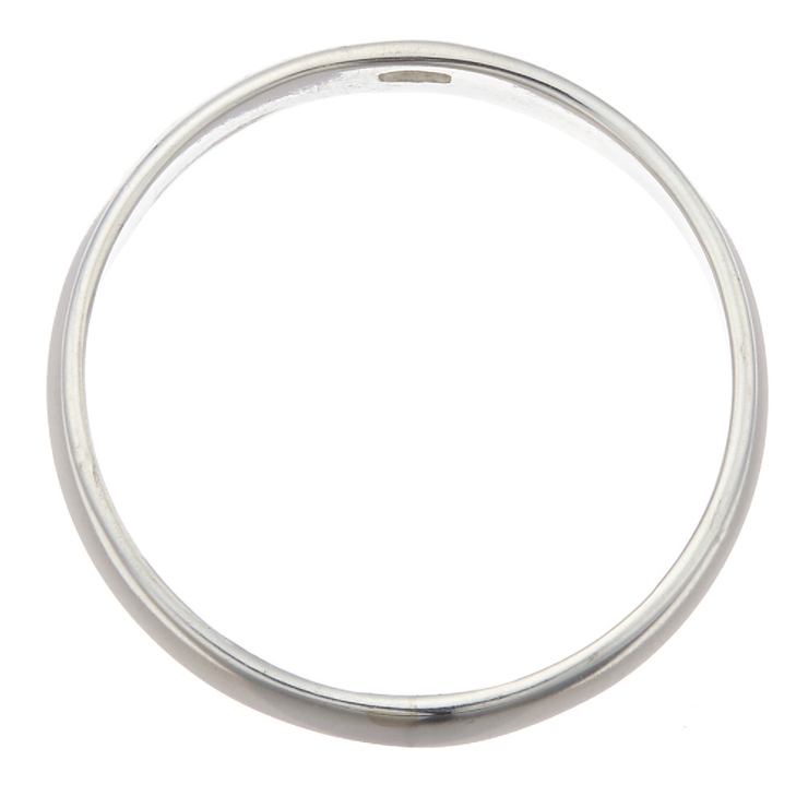 シルバー925製 シンプルラウンドリング 甲丸 | アクセサリーショップPIENA | 詳細画像5 