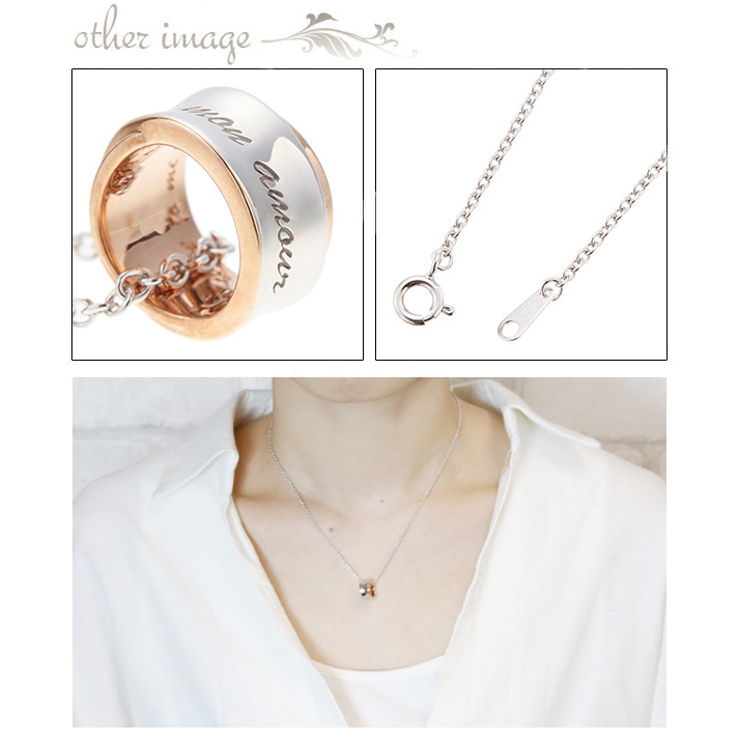 シルバー925製フレンチリングネックレス メッセージ刻印 貴方は私の愛する人 品番 Pena アクセサリーショップpiena アクセサリーショップピエナ のレディースファッション通販 Shoplist ショップリスト