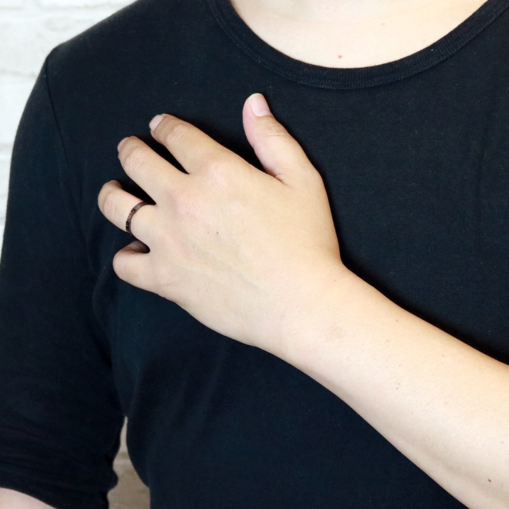 ペアリング レッドダイアモンド キュービックジルコニア | アクセサリーショップPIENA | 詳細画像12 