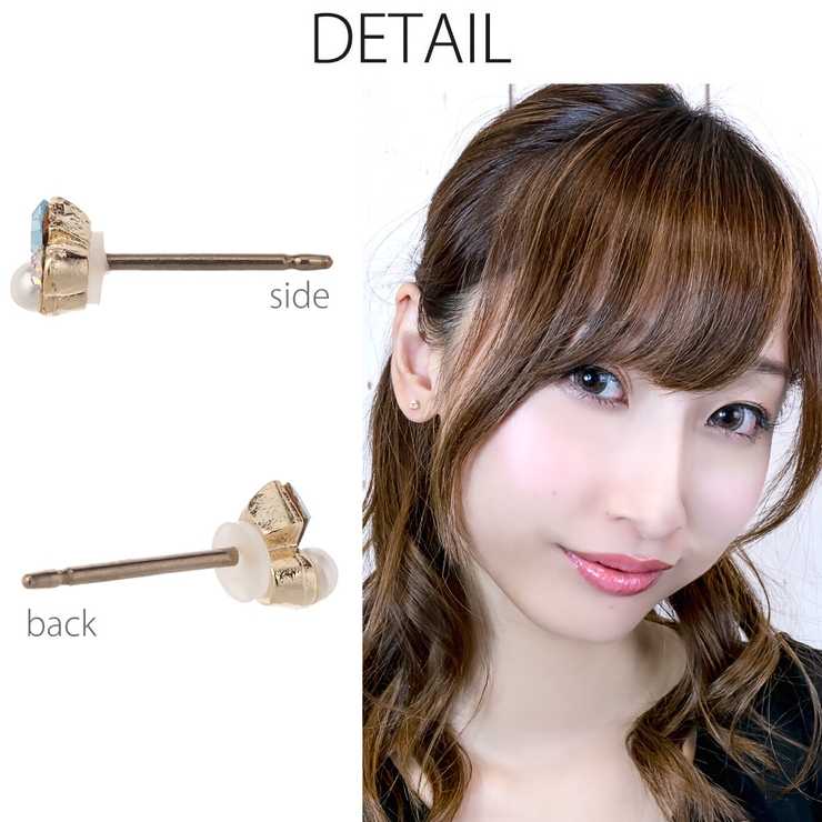 チタンピアス レディース チタン製ポスト | アクセサリーショップPIENA | 詳細画像9 