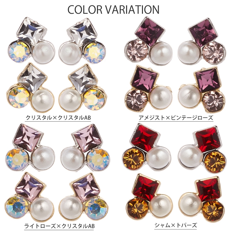 チタンピアス レディース チタン製ポスト | アクセサリーショップPIENA | 詳細画像10 