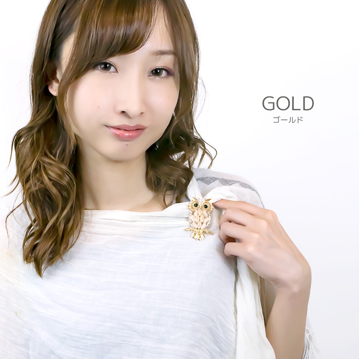 ブローチ レディース フクロウ | アクセサリーショップPIENA | 詳細画像5 