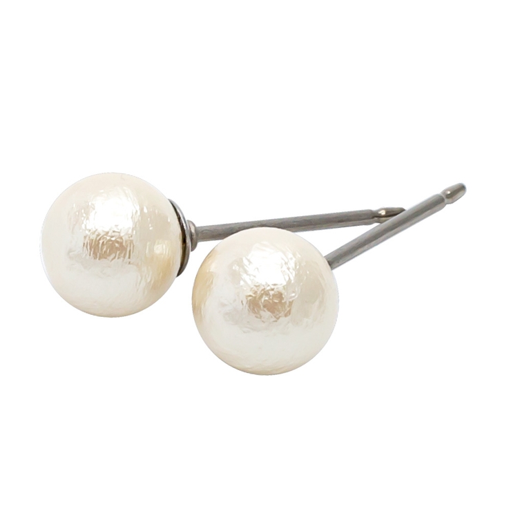 ピアス レディース コットンパール | アクセサリーショップPIENA | 詳細画像4 