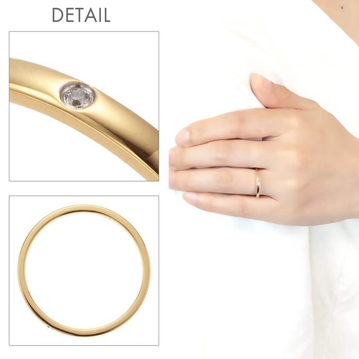 リング レディース サージカルステンレス製 | アクセサリーショップPIENA | 詳細画像3 