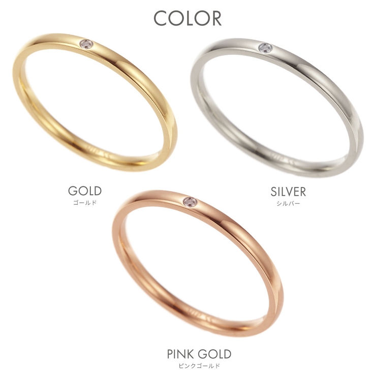 リング レディース サージカルステンレス製 | アクセサリーショップPIENA | 詳細画像4 