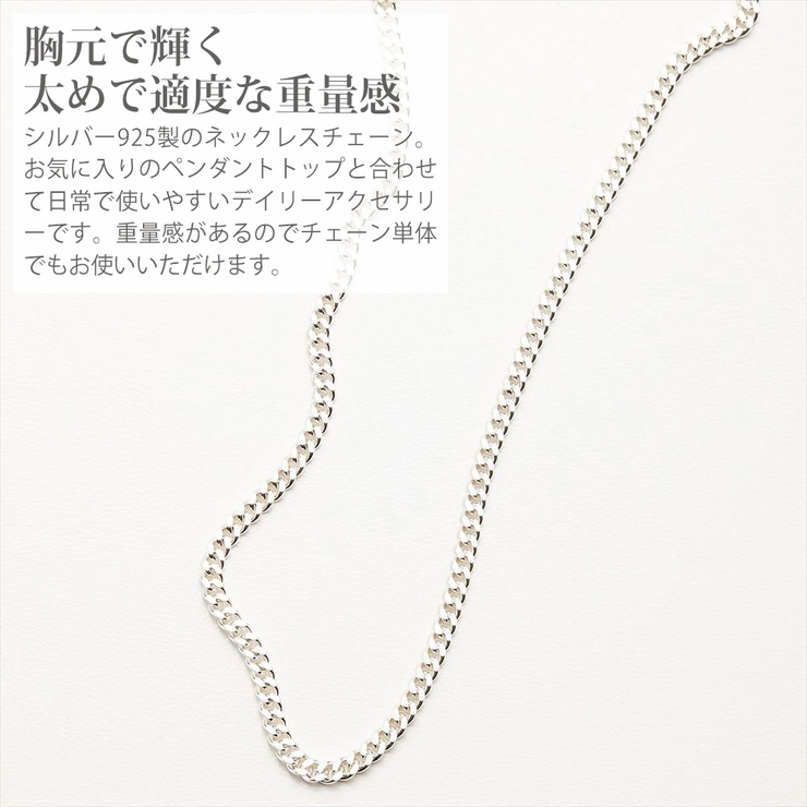 ネックレス レディース チェーンのみ | アクセサリーショップPIENA | 詳細画像2 