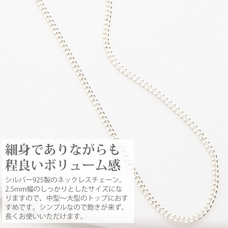 ネックレス レディース チェーンのみ | アクセサリーショップPIENA | 詳細画像2 