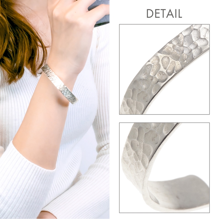 バングル メンズ シルバー925製 | アクセサリーショップPIENA | 詳細画像3 