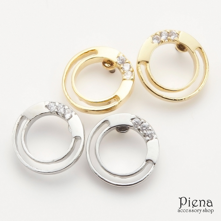 ピアス レディース チタン製ポスト | アクセサリーショップPIENA | 詳細画像1 