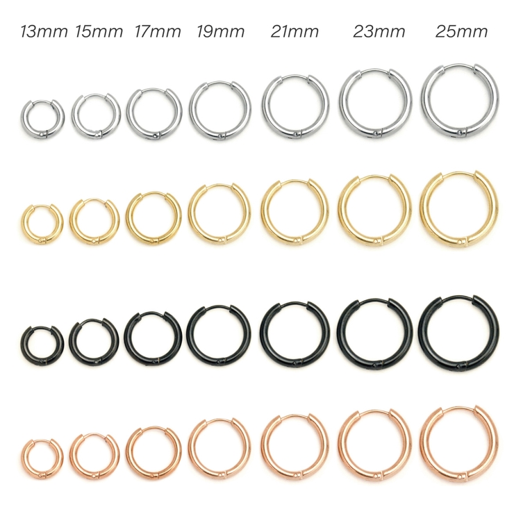 フープピアス レディース メンズ | アクセサリーショップPIENA | 詳細画像6 