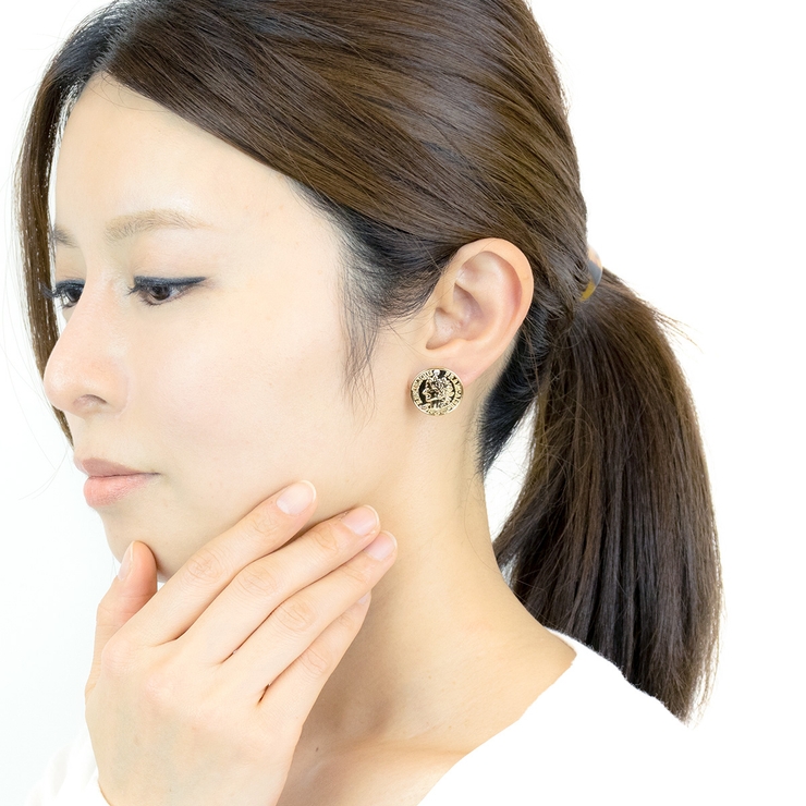 ピアス レディース コイン | アクセサリーショップPIENA | 詳細画像2 