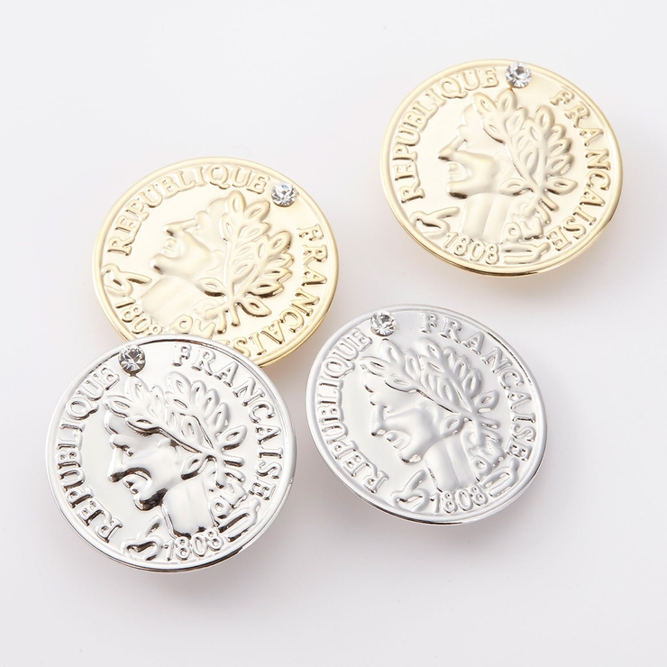 ピアス レディース コイン | アクセサリーショップPIENA | 詳細画像7 