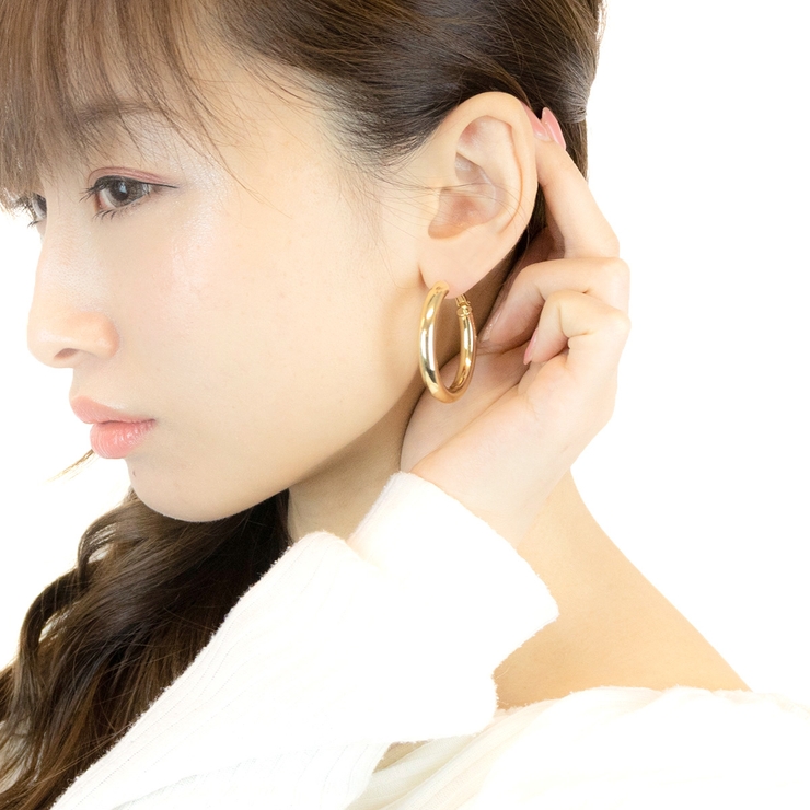 ピアス レディース フープ | アクセサリーショップPIENA | 詳細画像2 