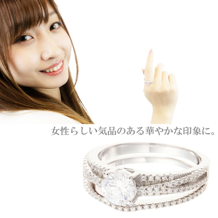 リング レディース シルバー925 | アクセサリーショップPIENA | 詳細画像2 