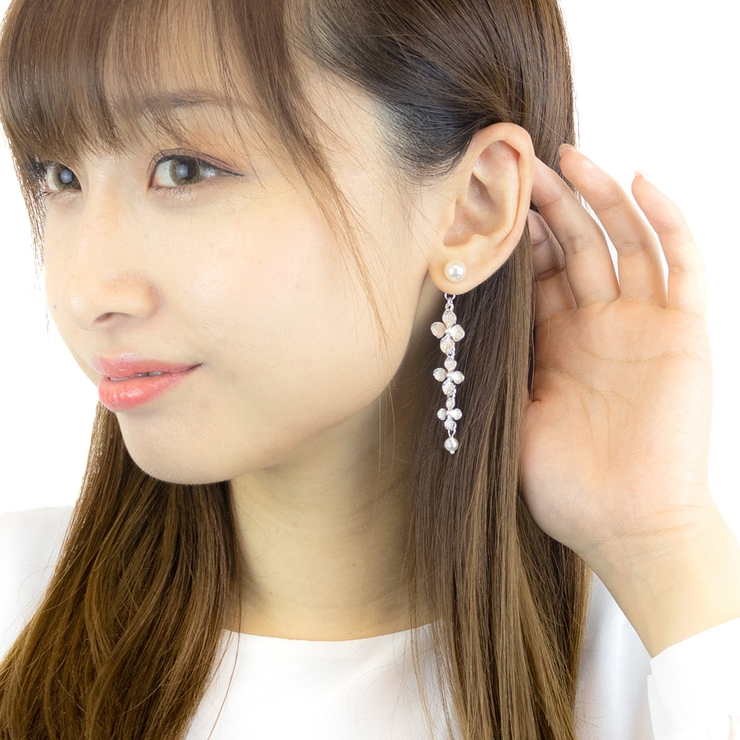 ピアス レディース フラワー | アクセサリーショップPIENA | 詳細画像3 