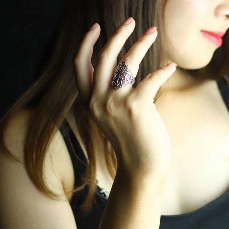 リング レディース フラワー | アクセサリーショップPIENA | 詳細画像5 