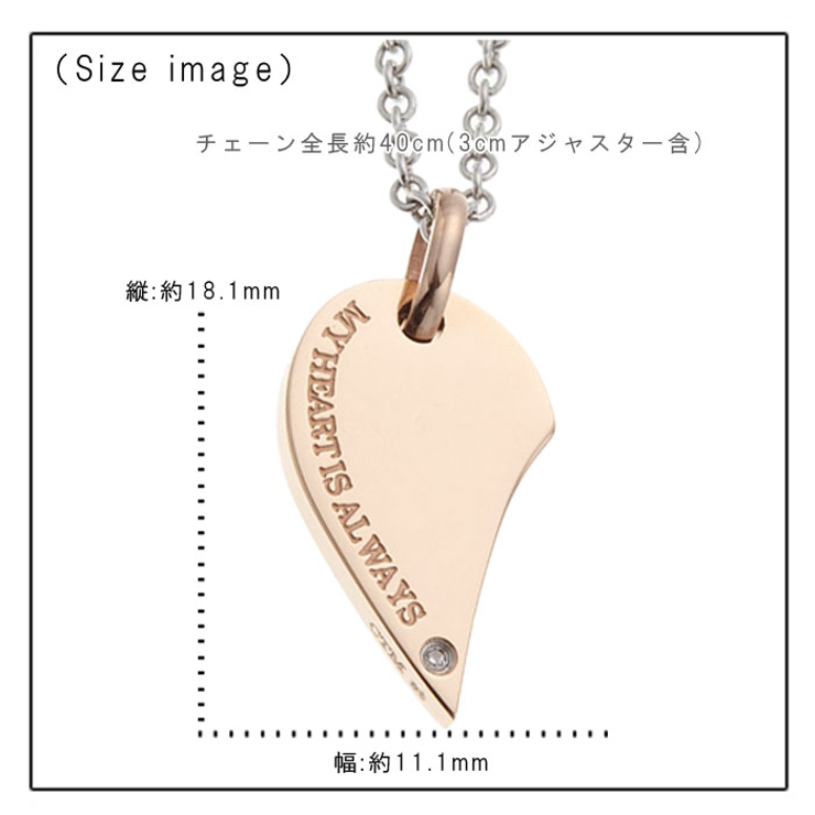 ネックレス レディース サージカルステンレス | アクセサリーショップPIENA | 詳細画像3 