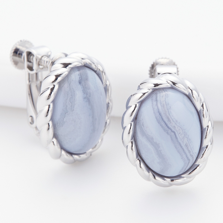 イヤリング レディース カルセドニー | アクセサリーショップPIENA | 詳細画像5 