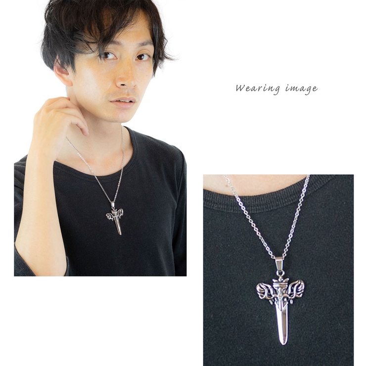 ネックレス メンズ 剣[品番：PENA0020255]｜アクセサリー