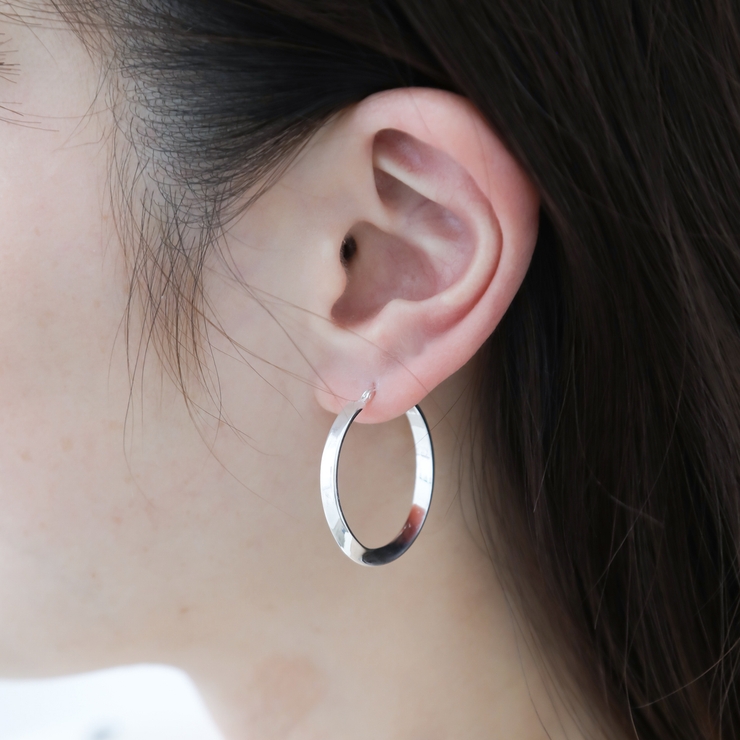 フープピアス レディース シルバー925 | アクセサリーショップPIENA | 詳細画像8 