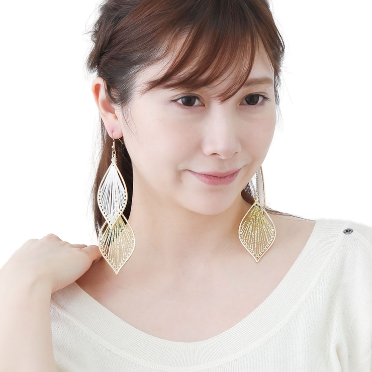 ピアス レディース リーフ | アクセサリーショップPIENA | 詳細画像5 