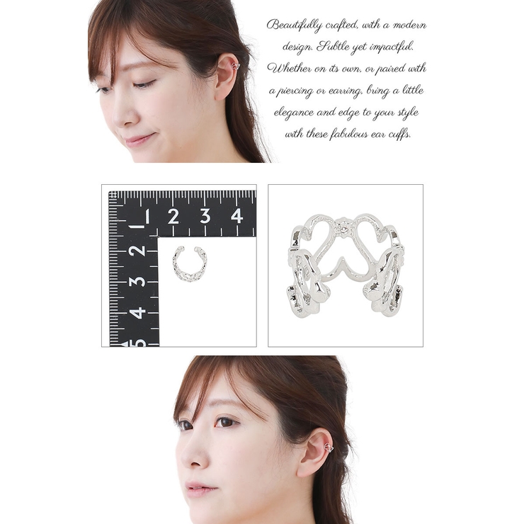 イヤーカフ レディース ラインストーン | アクセサリーショップPIENA | 詳細画像2 