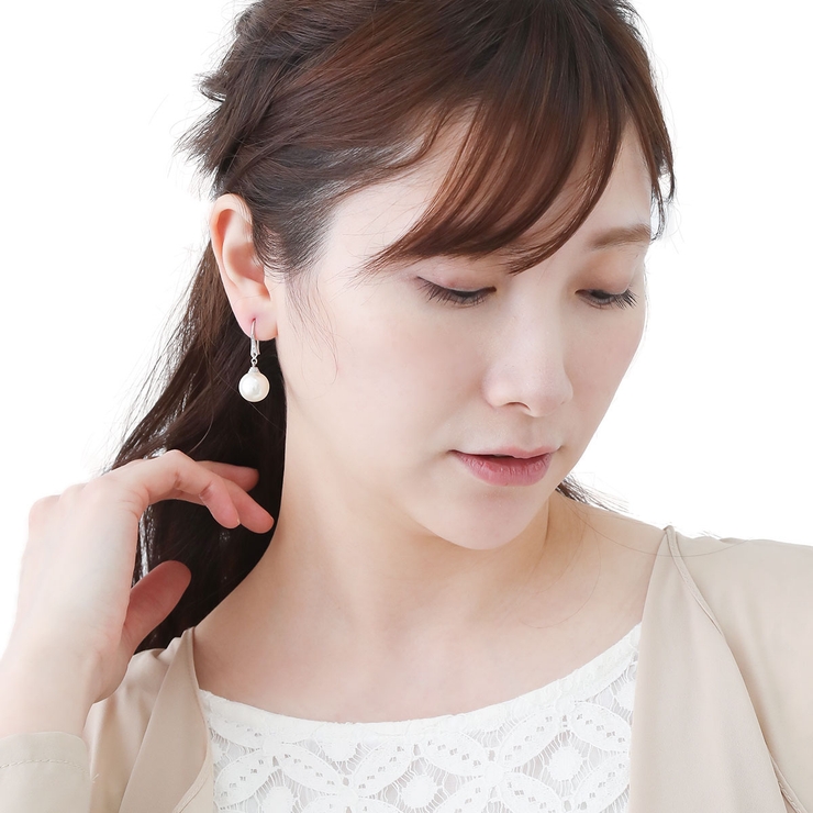 フックピアス レディース ニッケルフリー | アクセサリーショップPIENA | 詳細画像4 