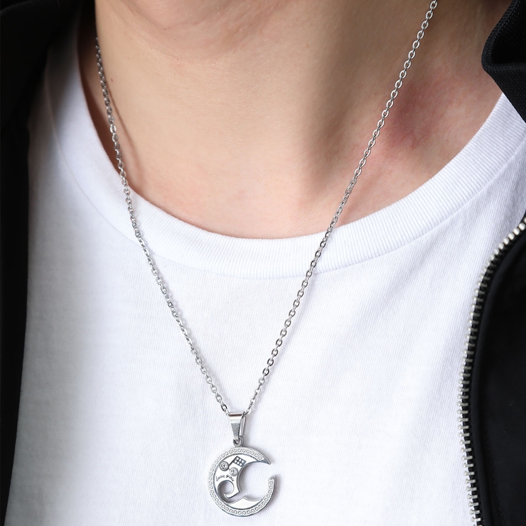 ペアネックレス ユニセックス レディース[品番：PENA0022858