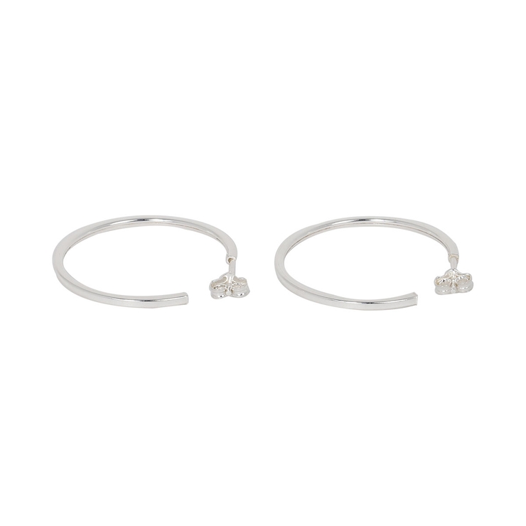 ハーフフープピアス レディース シルバー925製 | アクセサリーショップPIENA | 詳細画像11 