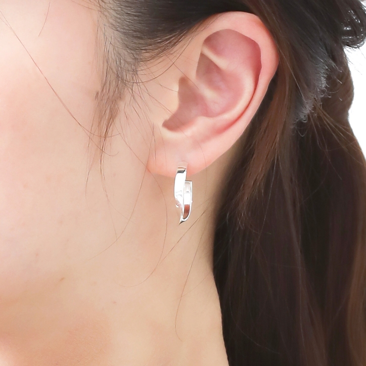 スタッドピアス レディース フープ | アクセサリーショップPIENA | 詳細画像4 