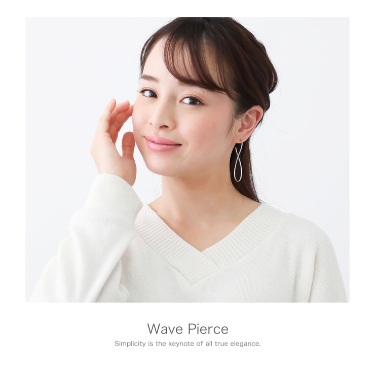 vie ウェーブピアス キャッチピアス | アクセサリーショップPIENA | 詳細画像11 