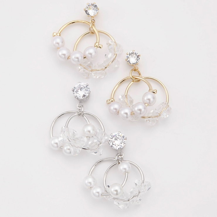 ピアス レディース フェイクパール | アクセサリーショップPIENA | 詳細画像10 