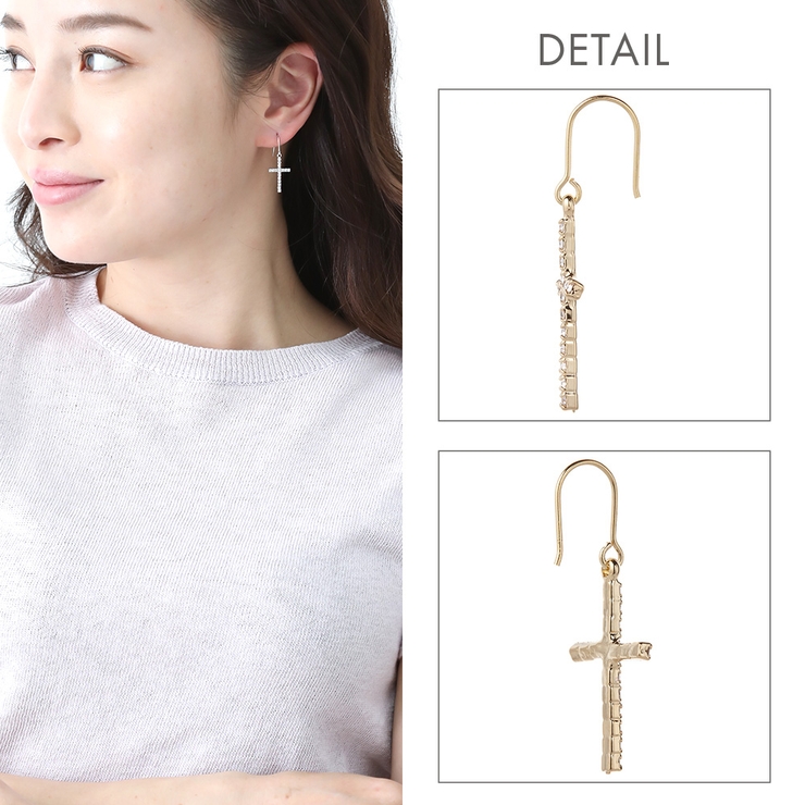 ピアス レディース クロス | アクセサリーショップPIENA | 詳細画像5 