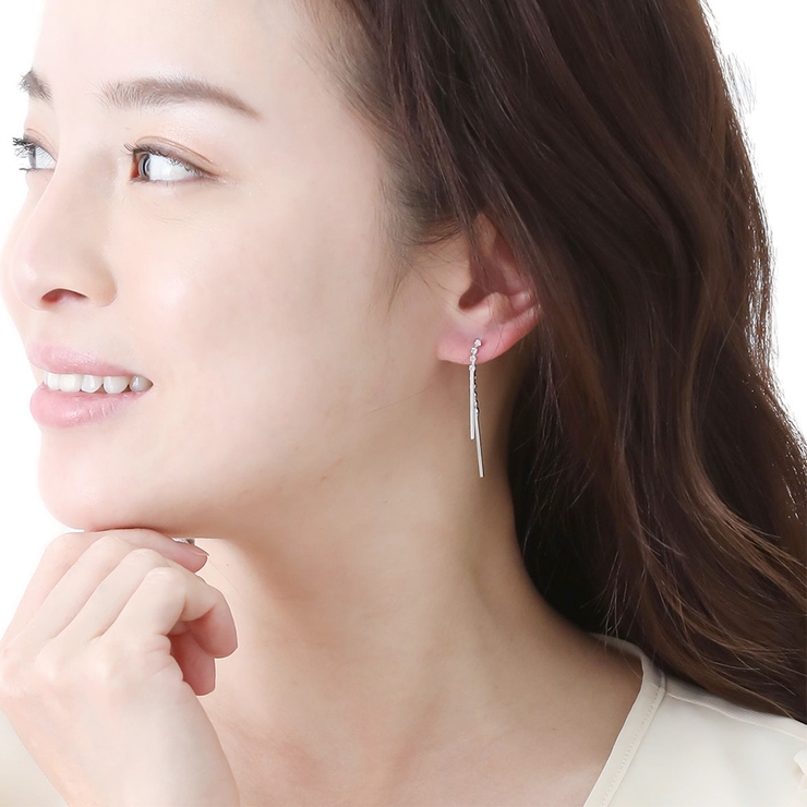 スタッドピアス レディース アシンメトリー | アクセサリーショップPIENA | 詳細画像13 