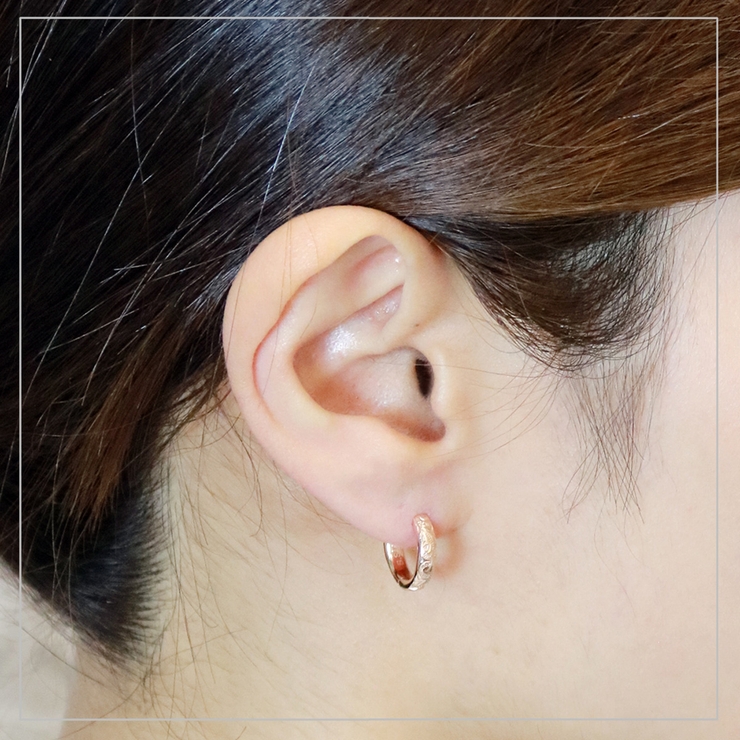 K18 スリーカラーゴールド イヤリング 品番y22-8 K18 スリーカラーゴールド イヤリング 品番y22-8