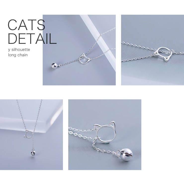 キャットチェーンネックレス レディース シルバー925製 | アクセサリーショップPIENA | 詳細画像8 
