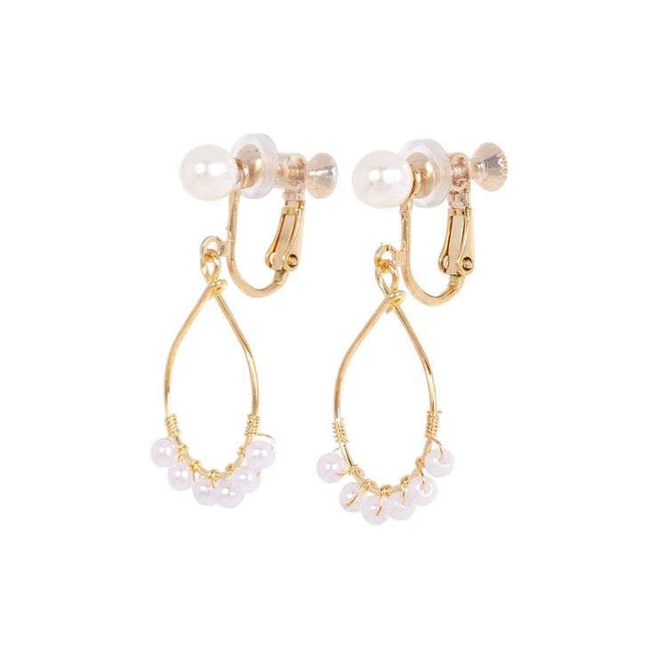 イヤリング レディース フェイクパール | アクセサリーショップPIENA | 詳細画像8 