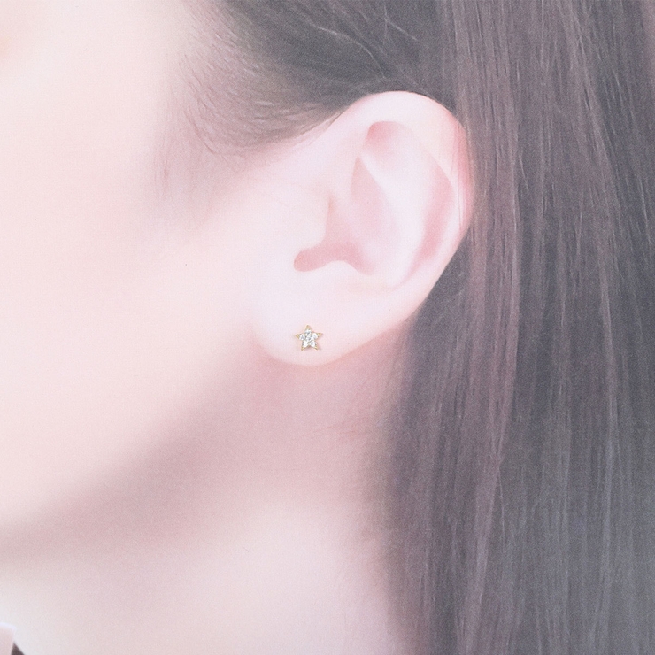 スタッドピアス レディース 星 | アクセサリーショップPIENA | 詳細画像4 