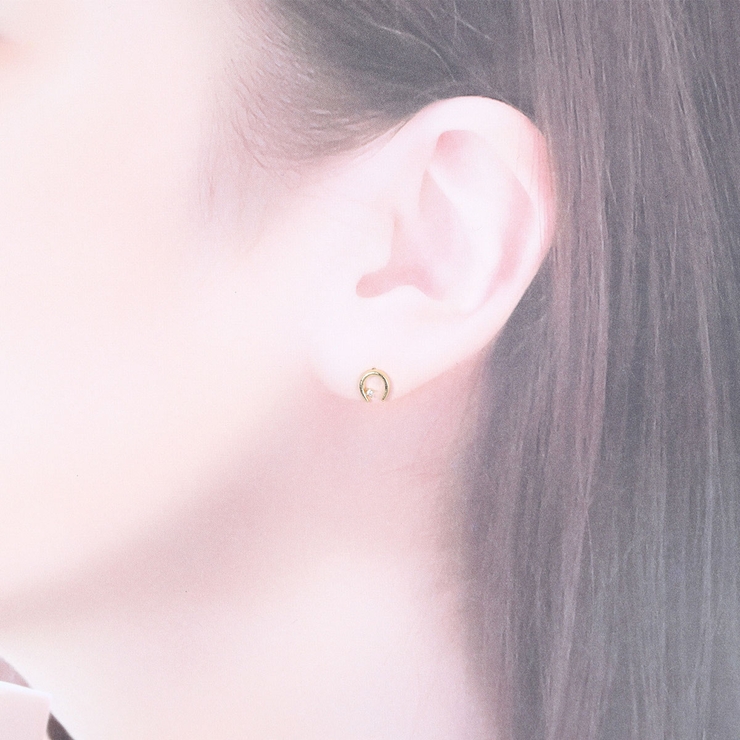 スタッドピアス レディース 馬蹄 | アクセサリーショップPIENA | 詳細画像4 